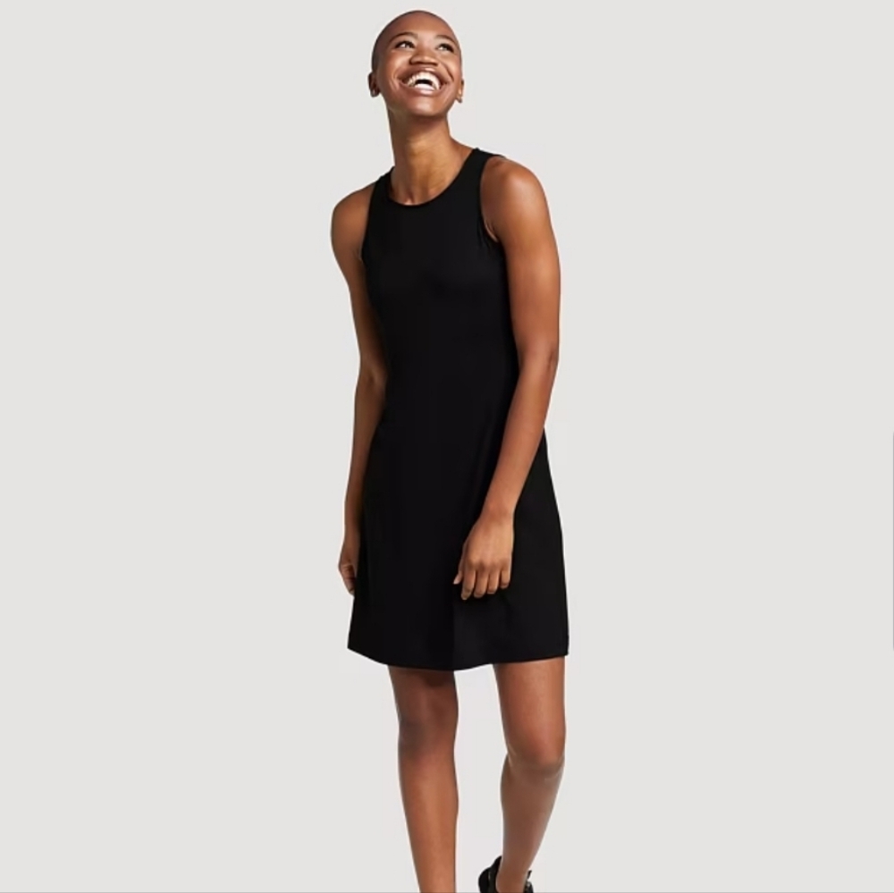 Eddie Bauer Women's Aster Sleeveless Empire Waist Dress Large